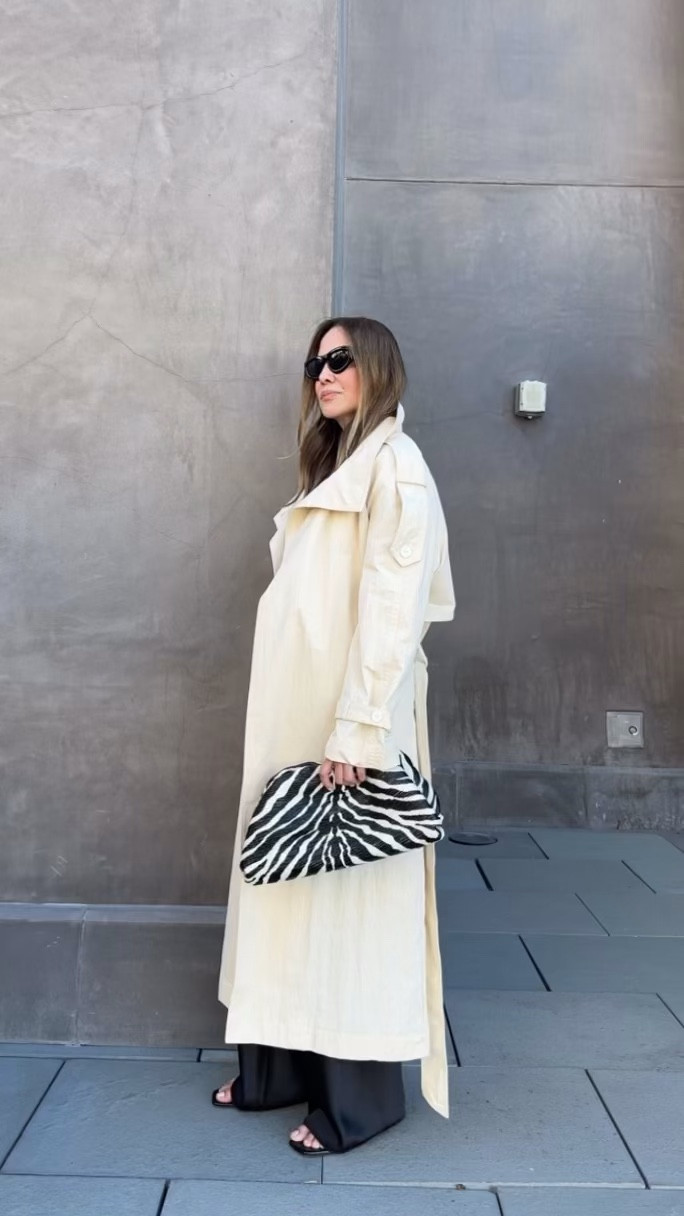 Spring outfit ideas 
Zara trench coat wearing a size medium: fits oversized 
#LTKootd #LTKTravel #LTKgrwm

#LTKgrwm #LTKootd #LTKTravel