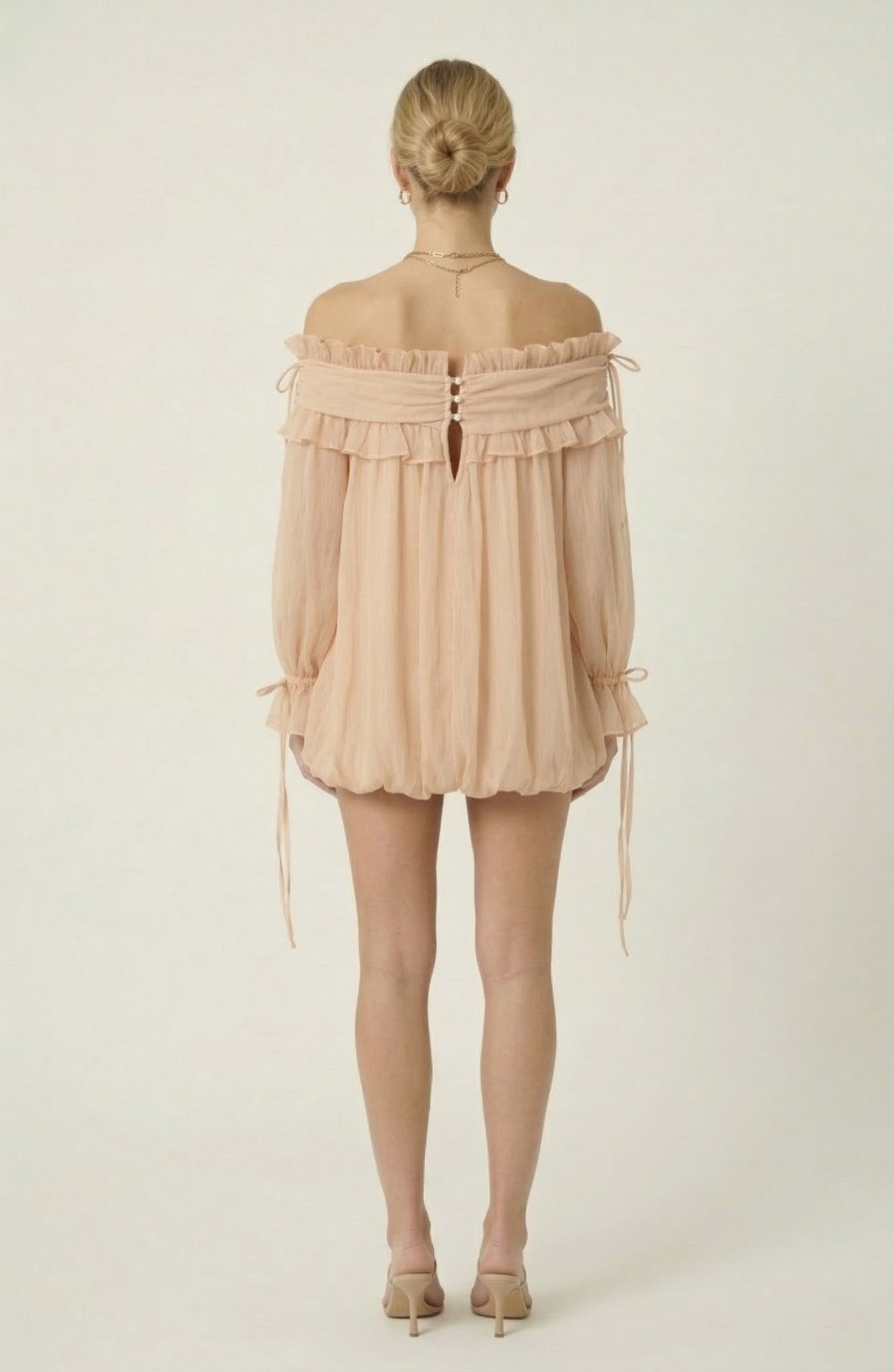 Off Shoulder Ruffle Mini Dress | Nordstrom