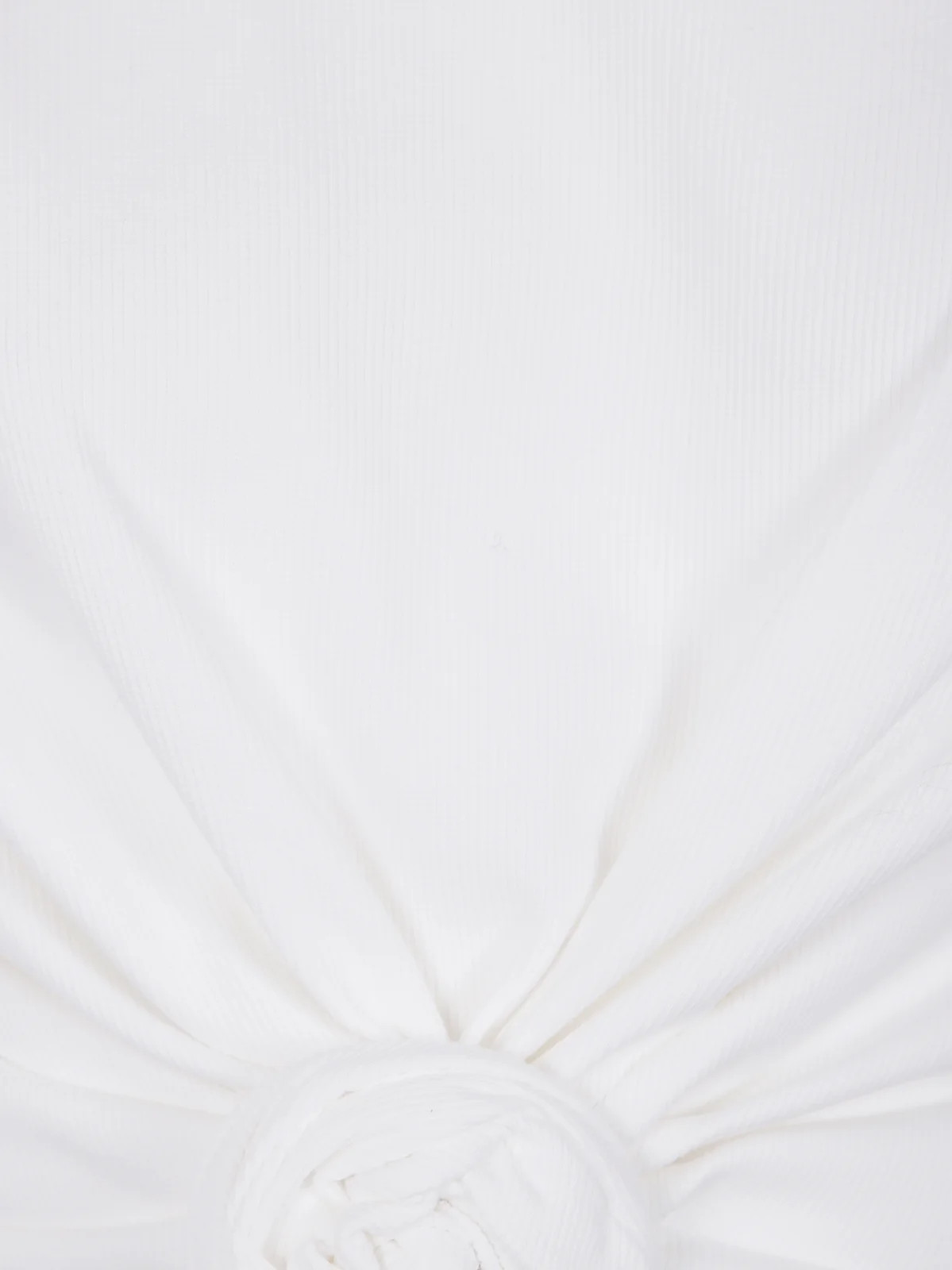 Magda Butrym Knotted Crewneck T-Shirt | Cettire Global