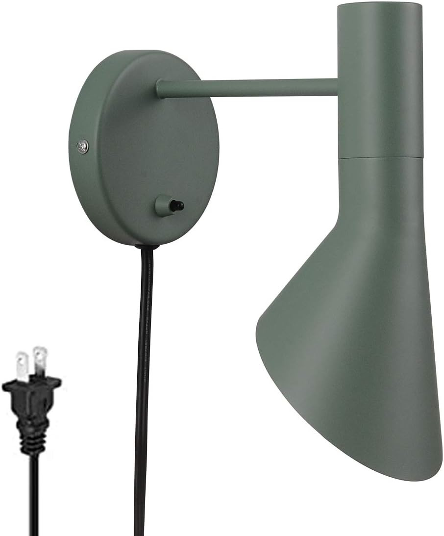 Modern Wall Light Fixture Metal Sconce Wall Lamp Vintage Wall Light Fixture Indoor Home Arm Swing Wa | Amazon (US)