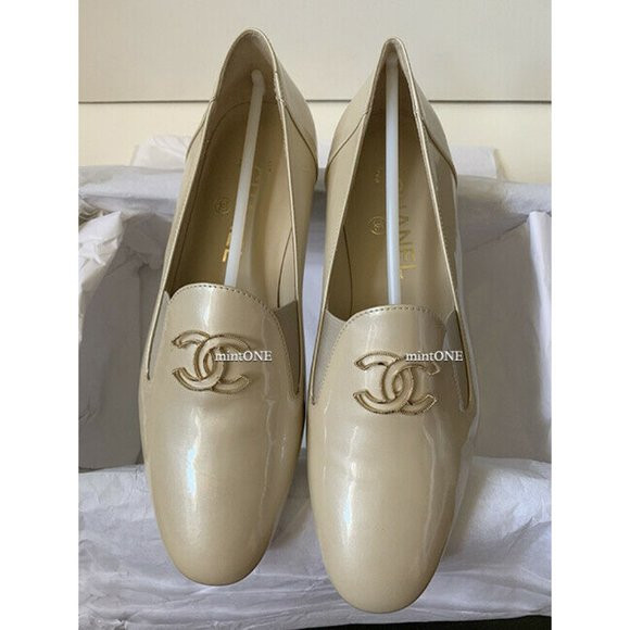 NEW CHANEL elastic CC moccasin size 37 | Poshmark