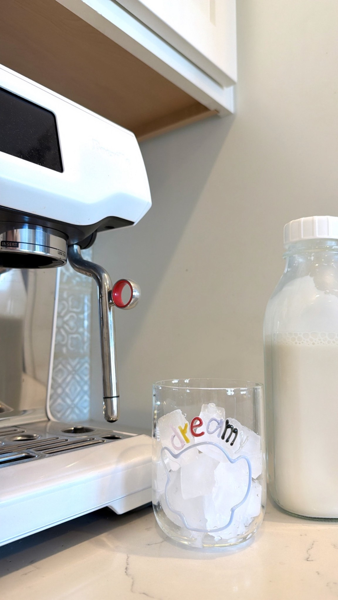 Love this cutie little Anthropologie glass! Perfect for my matcha when I make my own cashew milk 🥰 linked those also! 