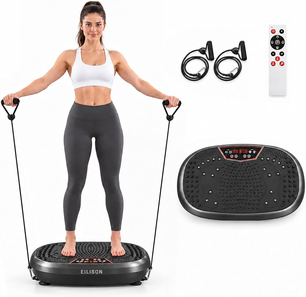 EILISON FitMaxx 3D XL Vibration Plate Exercise Machine with 120 Speeds | Amazon (US)