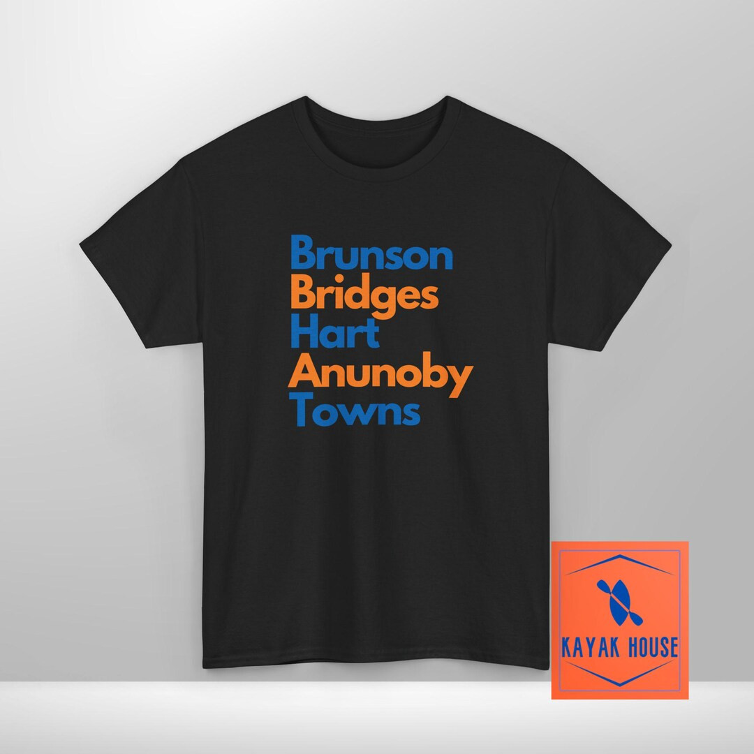 Starting Five 2026 Edition Unisex Knick Fan Shirt: Player Names Express Shipping Avail - Etsy | Etsy (Global)