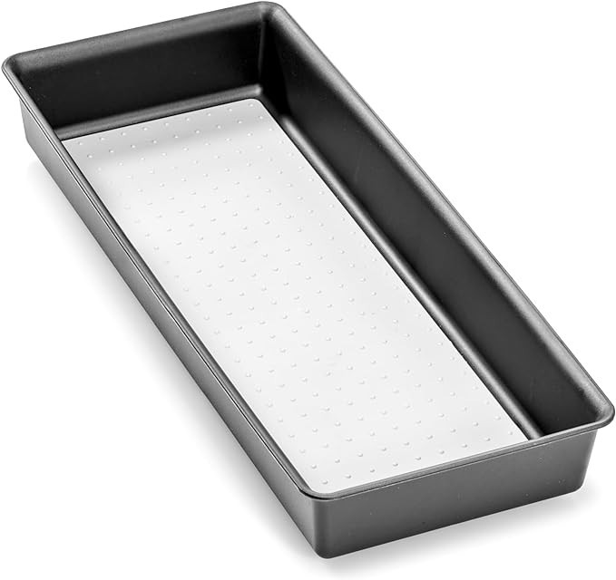 Madesmart Plastic Multipurpose Storage Organizer Bin for Drawers, Low-Profile Storage Bin Drawer ... | Amazon (US)