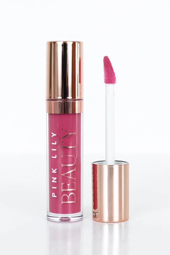 Pink Lily Beauty Blooming Gloss Tinted Lip Oil - Perfectly Pink | Pink Lily