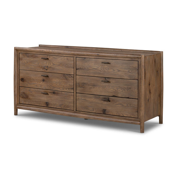 Glenview 6-Drawer Weathered Oak Dresser | Scout & Nimble
