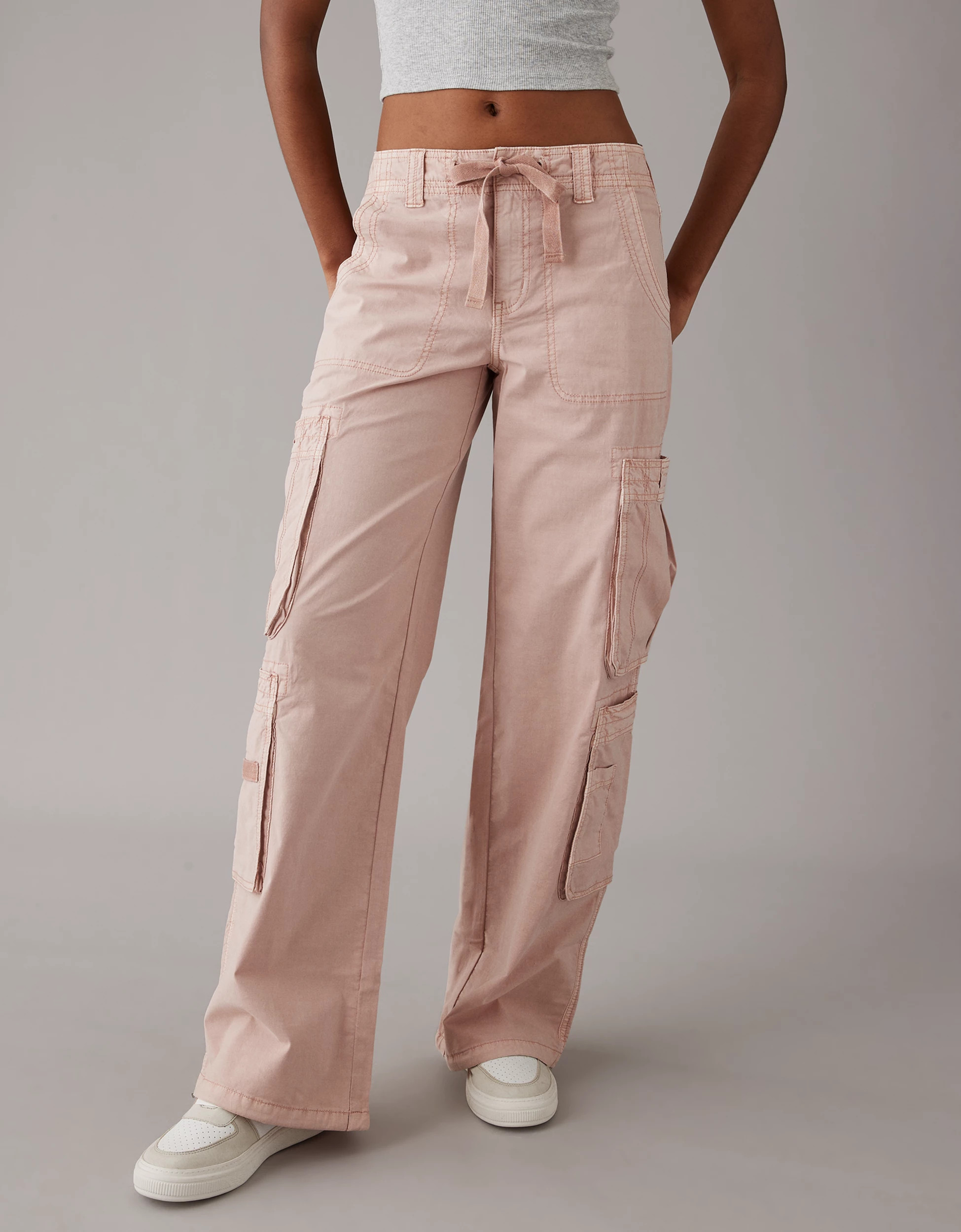 AE Snappy Stretch Convertible Baggy Cargo Pant | American Eagle Outfitters (US & CA)