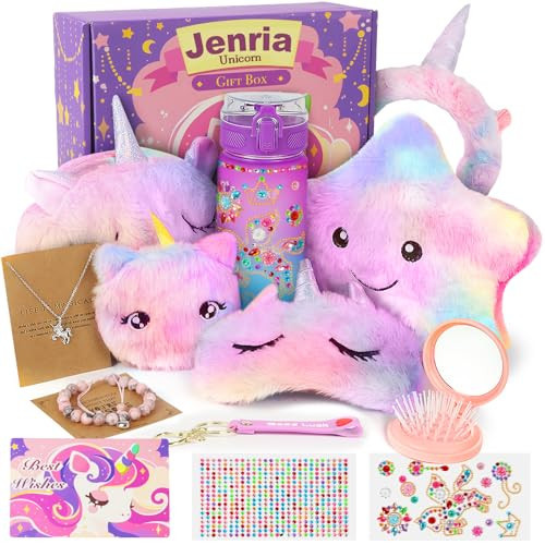 Jenria Unicorn Gifts for Girls, Christmas Birthday Gifts for Girls Age 3 4 5 6 7 8 9 10 Years Old Girl, Stocking Stuffers for Kids, Gift Ideas, Girls Toys Age 6-8, Unicorn Toys for Daughter, Niece | Amazon (US)