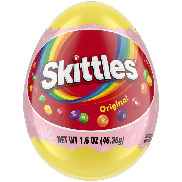 Skittles Original Easter Candy Egg - 1.6 oz Easter Basket Chewy Candy | Walmart (US)