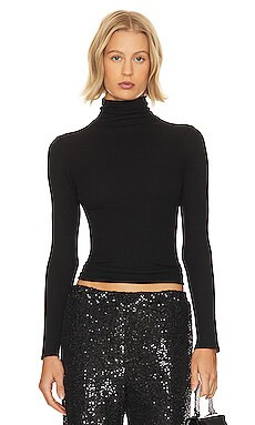 Silk Cashmere Rib Slim Turtleneck
                    
                    Enza Costa | Revolve Clothing (Global)