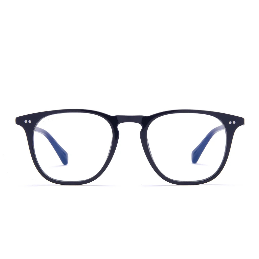 MAXWELL - DARK NAVY + BLUE LIGHT TECHNOLOGY GLASSES | DIFF Eyewear
