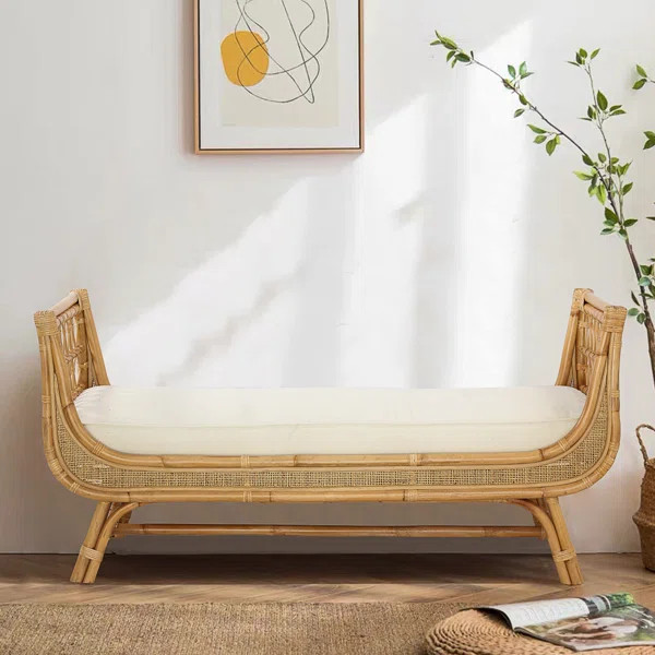Chester Wicker Bench | Wayfair North America