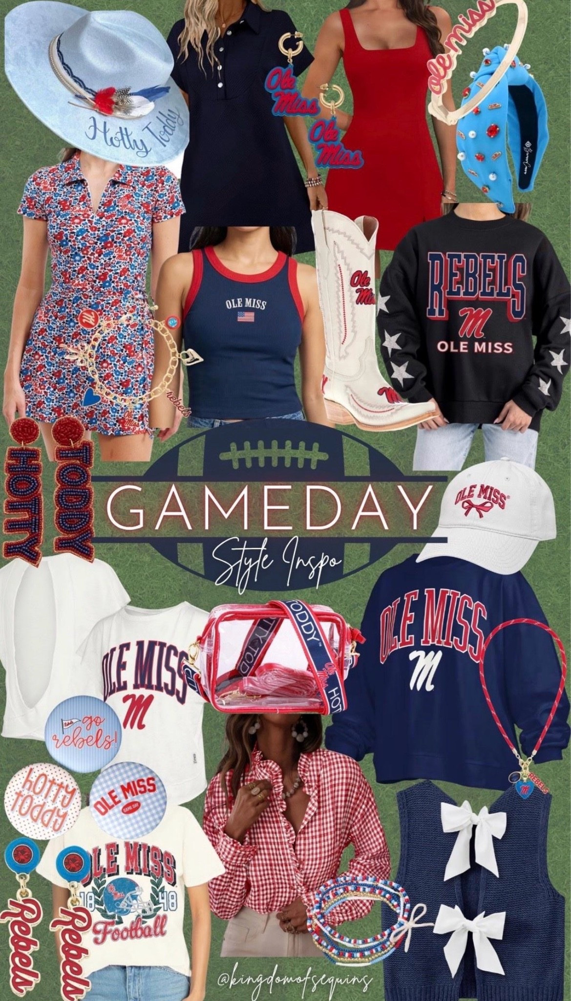Ole Miss game day style inspo.

#LTKSeasonal #LTKActive #LTKootd