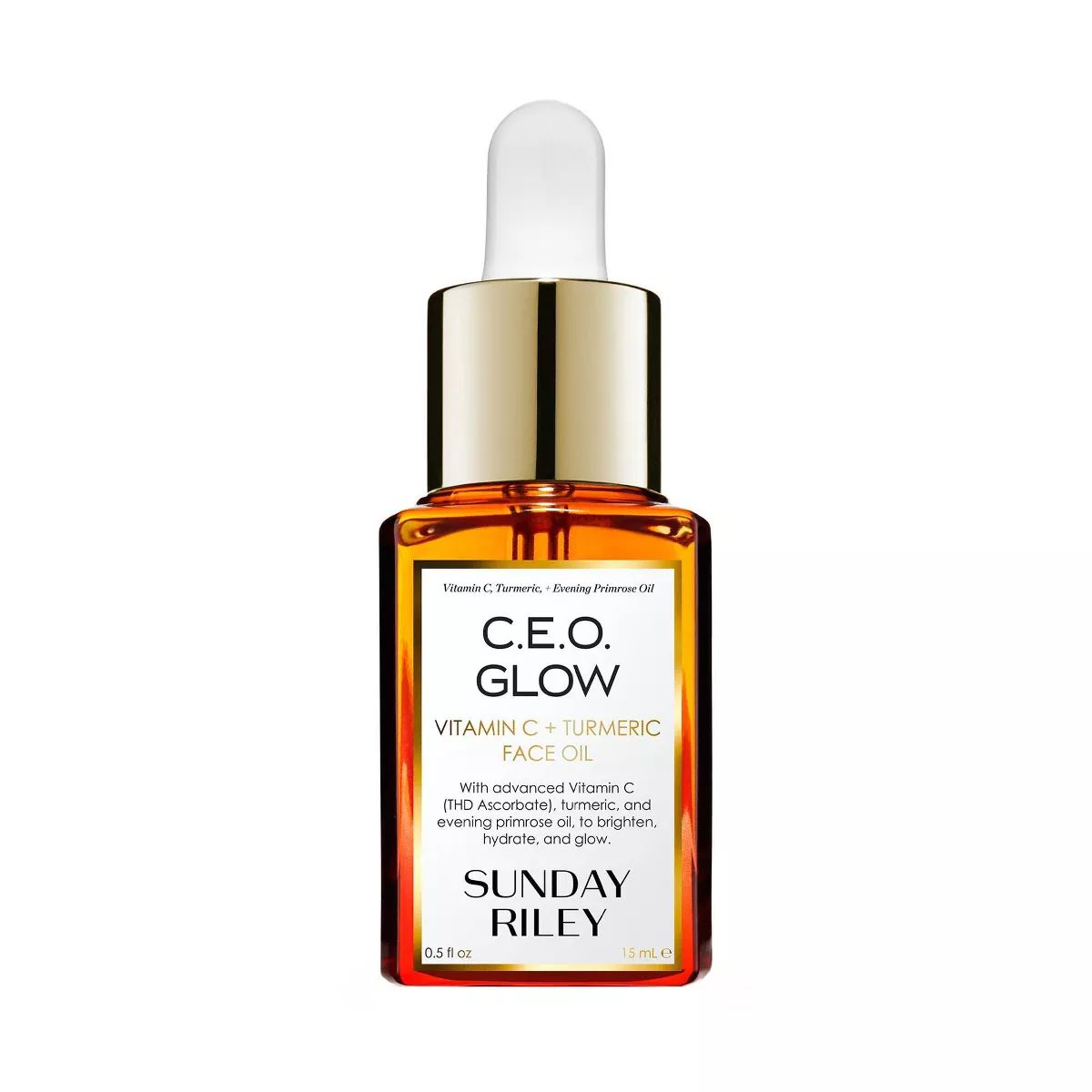 Sunday Riley C.E.O. Glow Vitamin C And Turmeric Face Oil - 0.5 fl oz - Ulta Beauty | Target