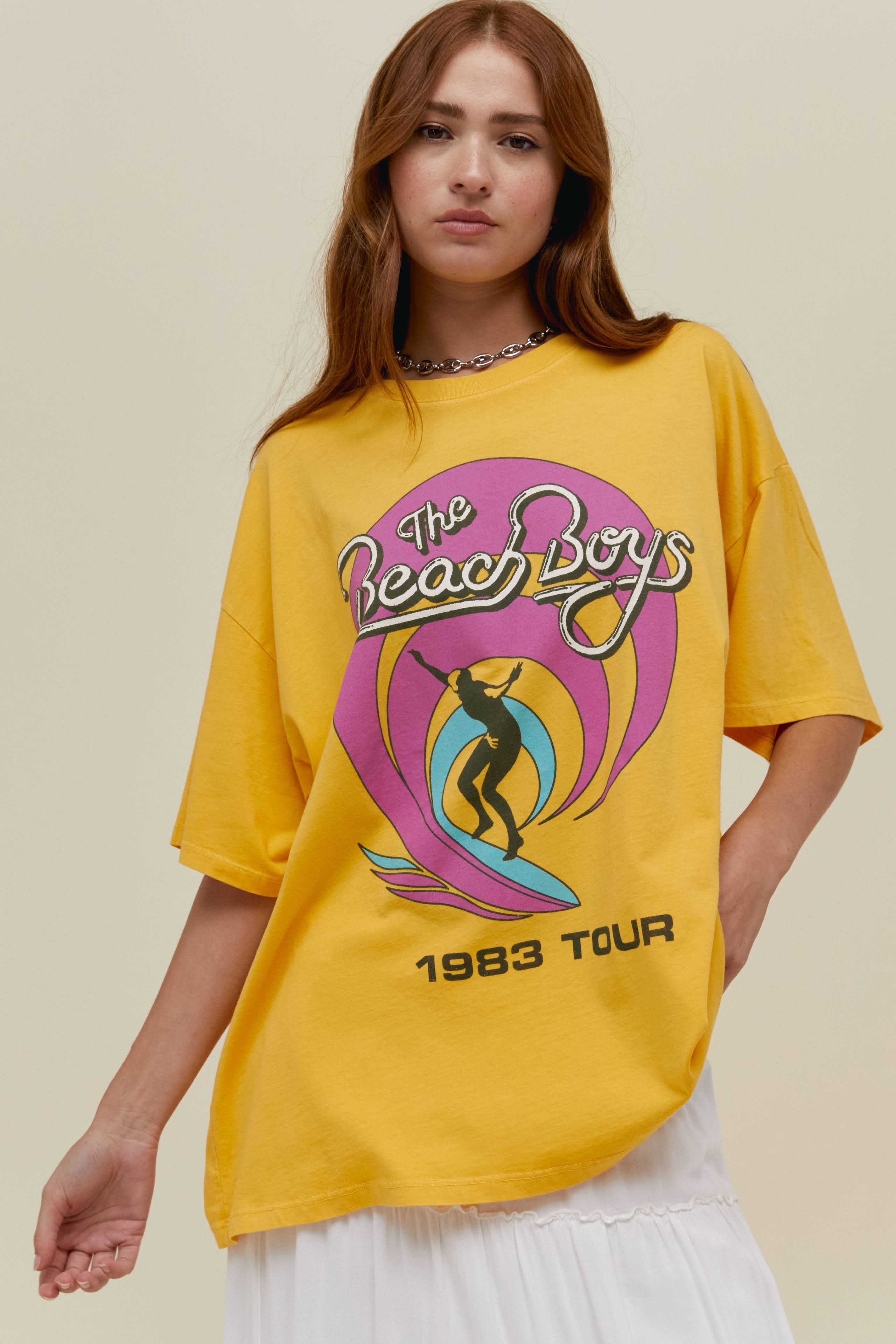The Beach Boys 1983 Tour OS Tee in Dandelion | Daydreamer