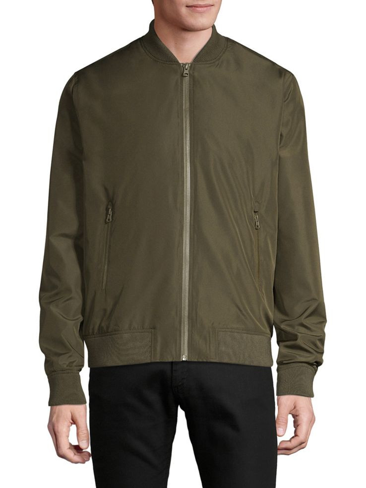 Point Zero Full-Zip Bomber Jacket | The Bay