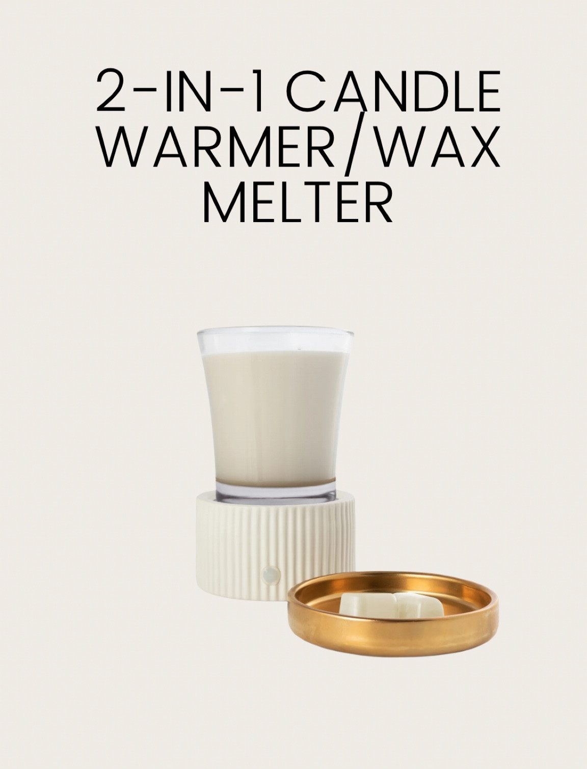 2-in-1 Candle Warmer and Wax Melter! A great gift for a candle lover and/or homebody!

#LTKHoliday #LTKHome #LTKGiftGuide