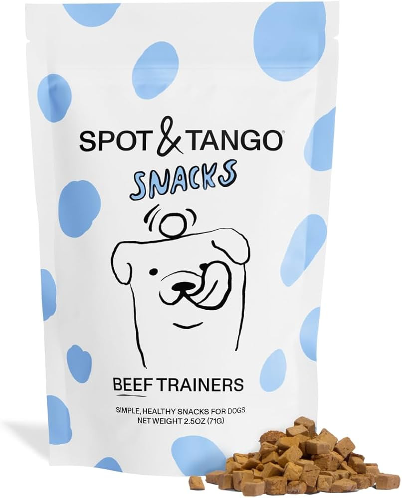 Spot & Tango Beef Dog Training Treats - 100% Beef Liver, Freeze-Dried Dog Snack - Grain & Gluten-... | Amazon (US)
