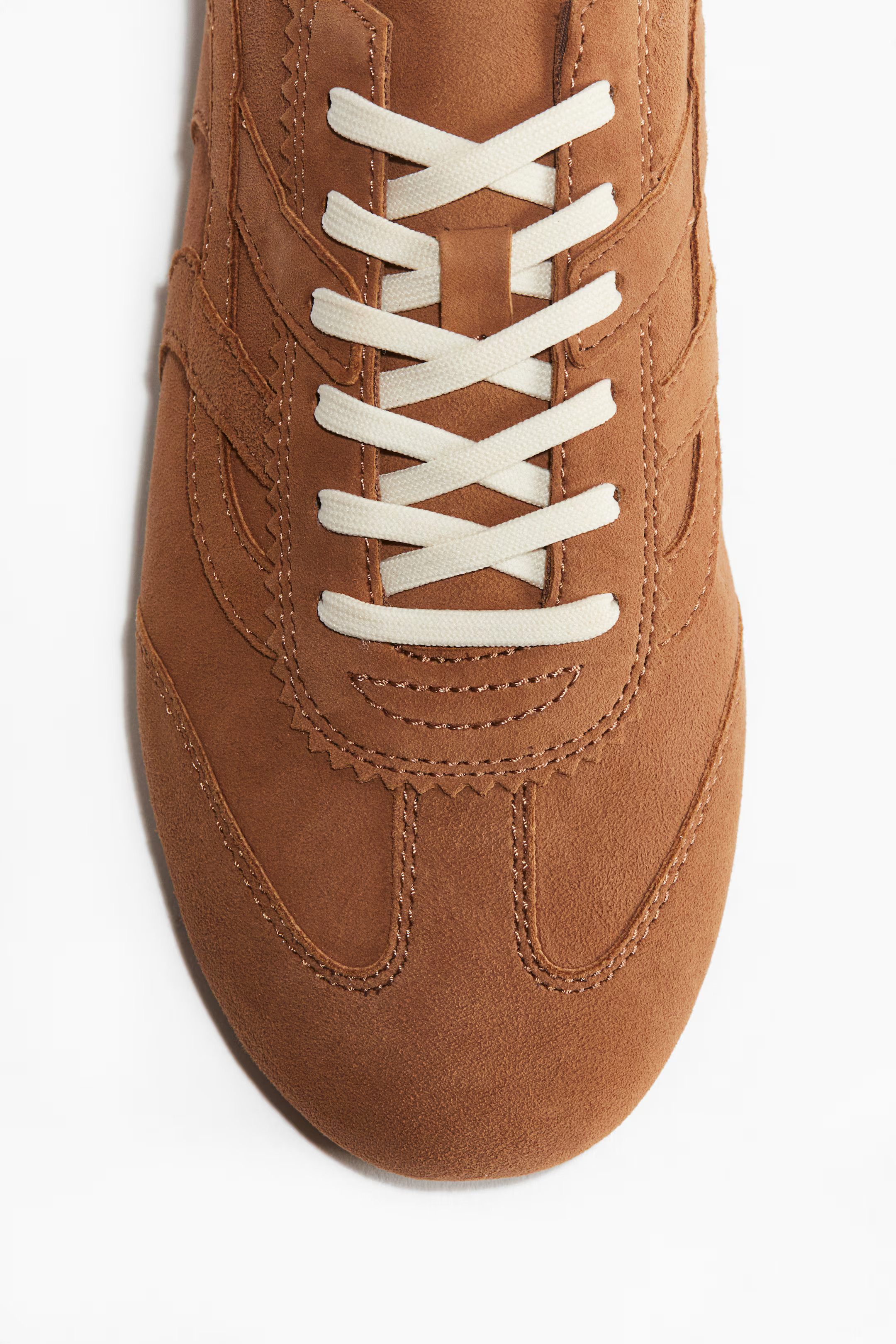 Sneaker aus Veloursleder | H&M (DE, AT, CH, NL, FI)