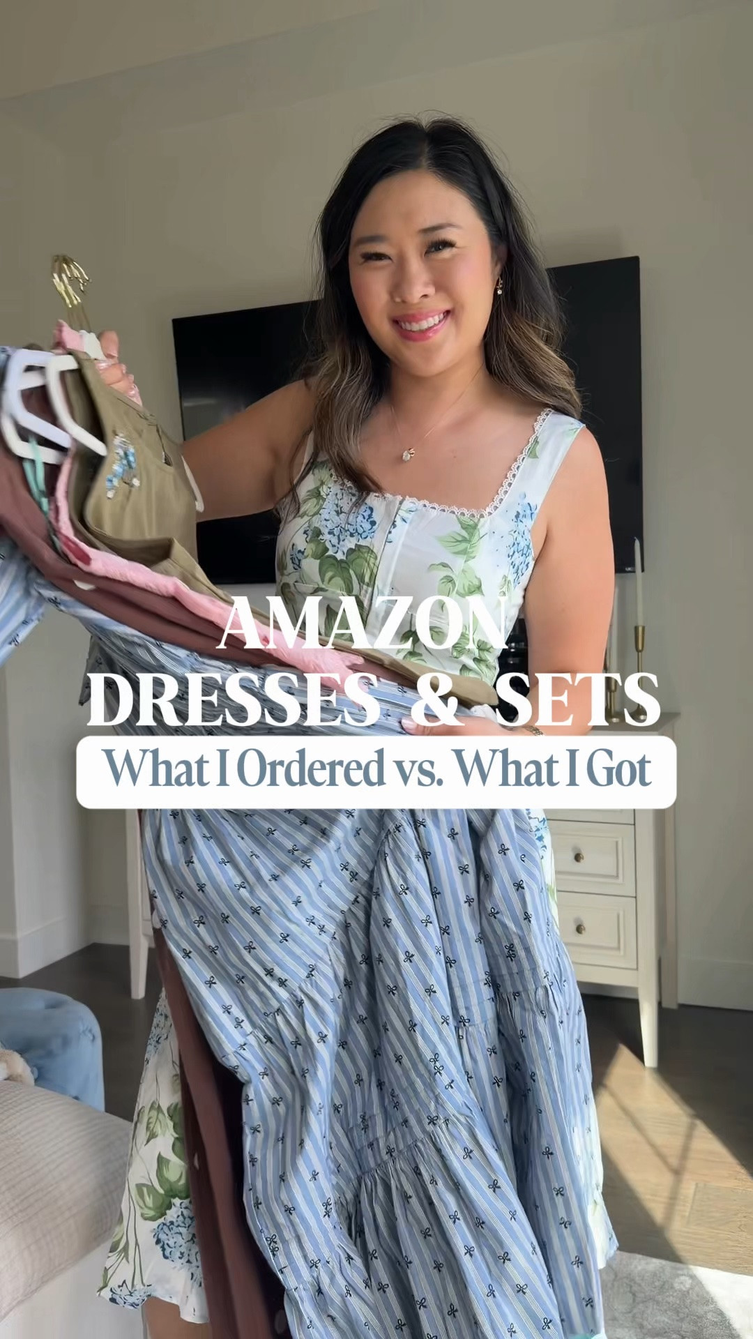 A collection of beautiful dresses on Amazon and sets perfect for warm weather. Dresses: Small
Sets: Medium 
#summerdresses #outfitoftheday

#LTKootd #LTKSeasonal #LTKOver40