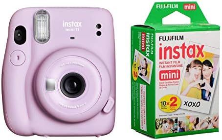 Fujifilm Instax Mini 11 Instant Film Camera, Lilac Purple instax Mini Instant Daylight Film Twin ... | Amazon (US)