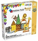 MAGNA-TILES Safari Animals 25-Piece Magnetic Construction Set, The ORIGINAL Magnetic Building Bra... | Amazon (US)