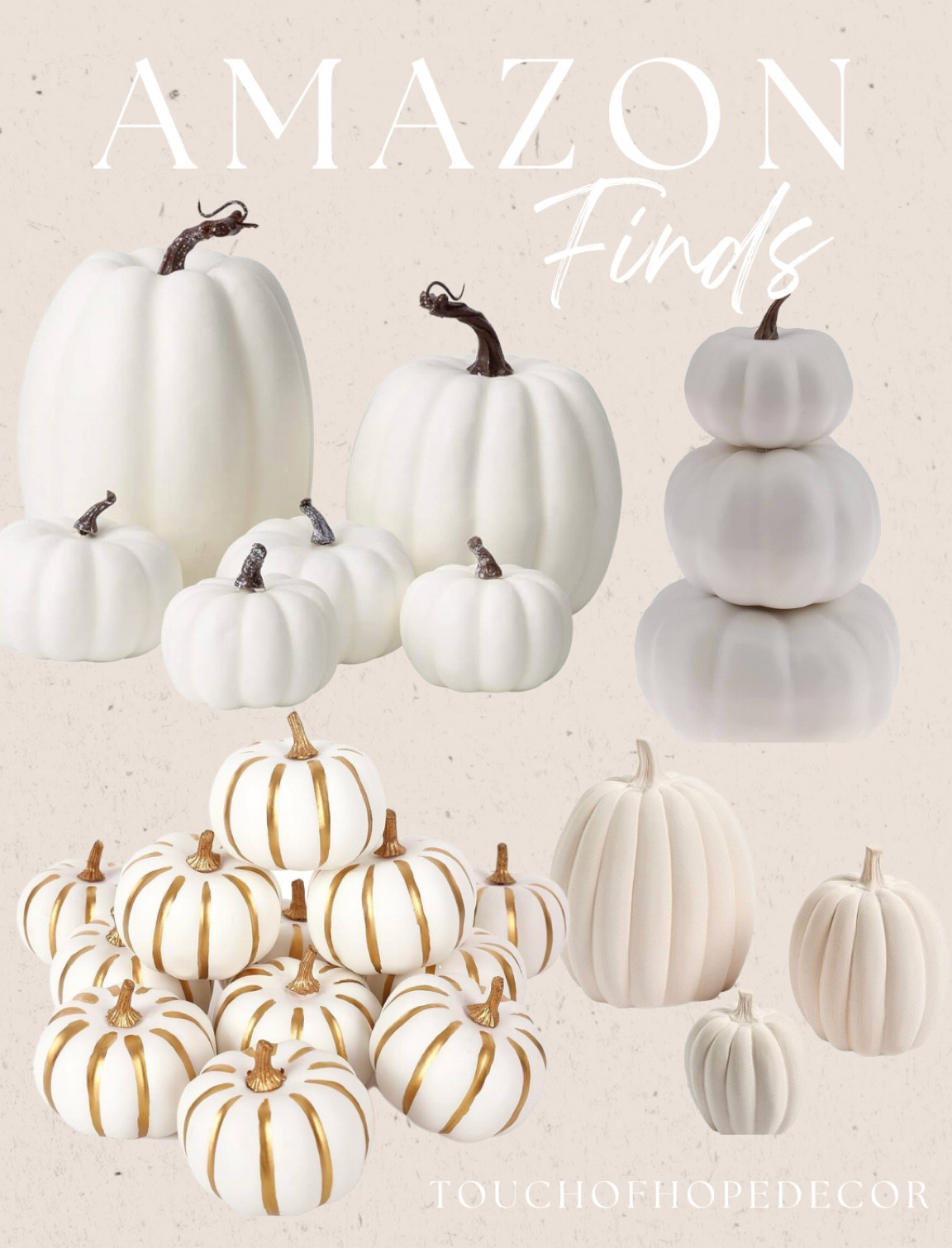 Amazon finds - Pumpkins addition

#LTKunder50 #LTKSeasonal #LTKhome