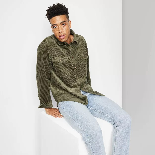 Adult Corduroy Layering Over Shirt Jacket - Original Use™ | Target