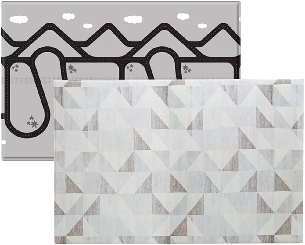 Ruggish Lulu Play Rug 4.8 x 7.0 ft - Soft Cushion Reversible Baby Kids Playmat + Interactive Play... | Amazon (US)