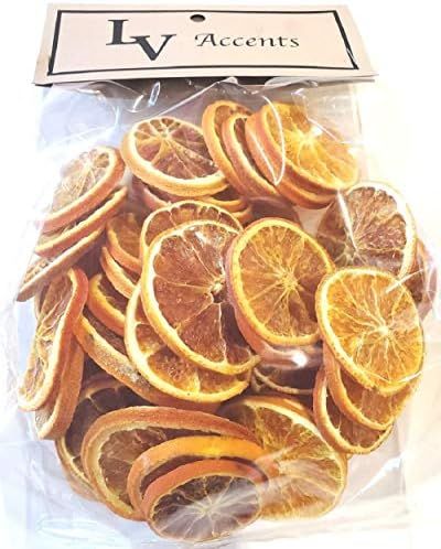 Little Valley Large 4 Cup Bag of Dried Orange Slices - Perfect for Potpourri, Crafts, Table Scatters | Amazon (US)