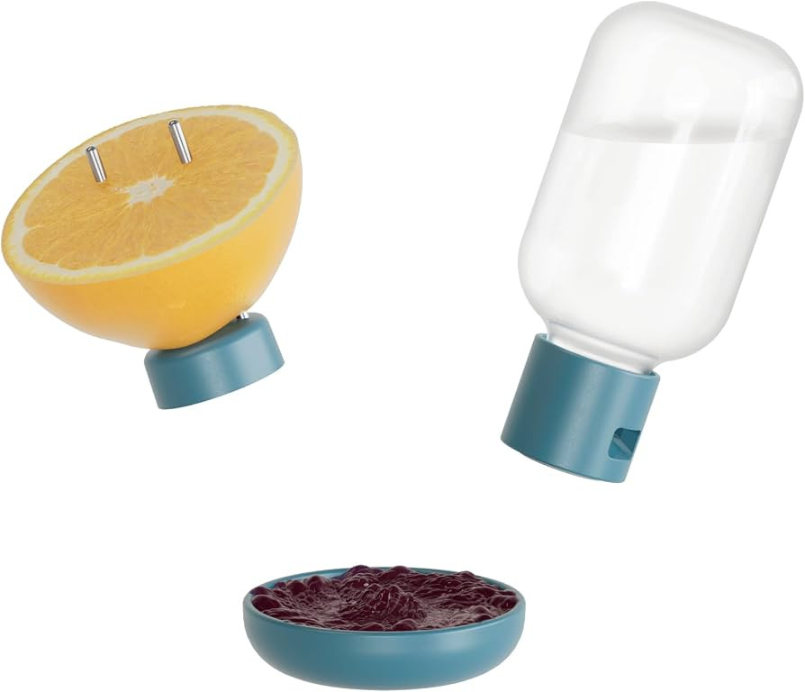BIRD BUDDY® Original 3-in-1 Nutrition Set. Water Fountain - Fruit Spike - Jelly Tray. Blue Color... | Amazon (US)