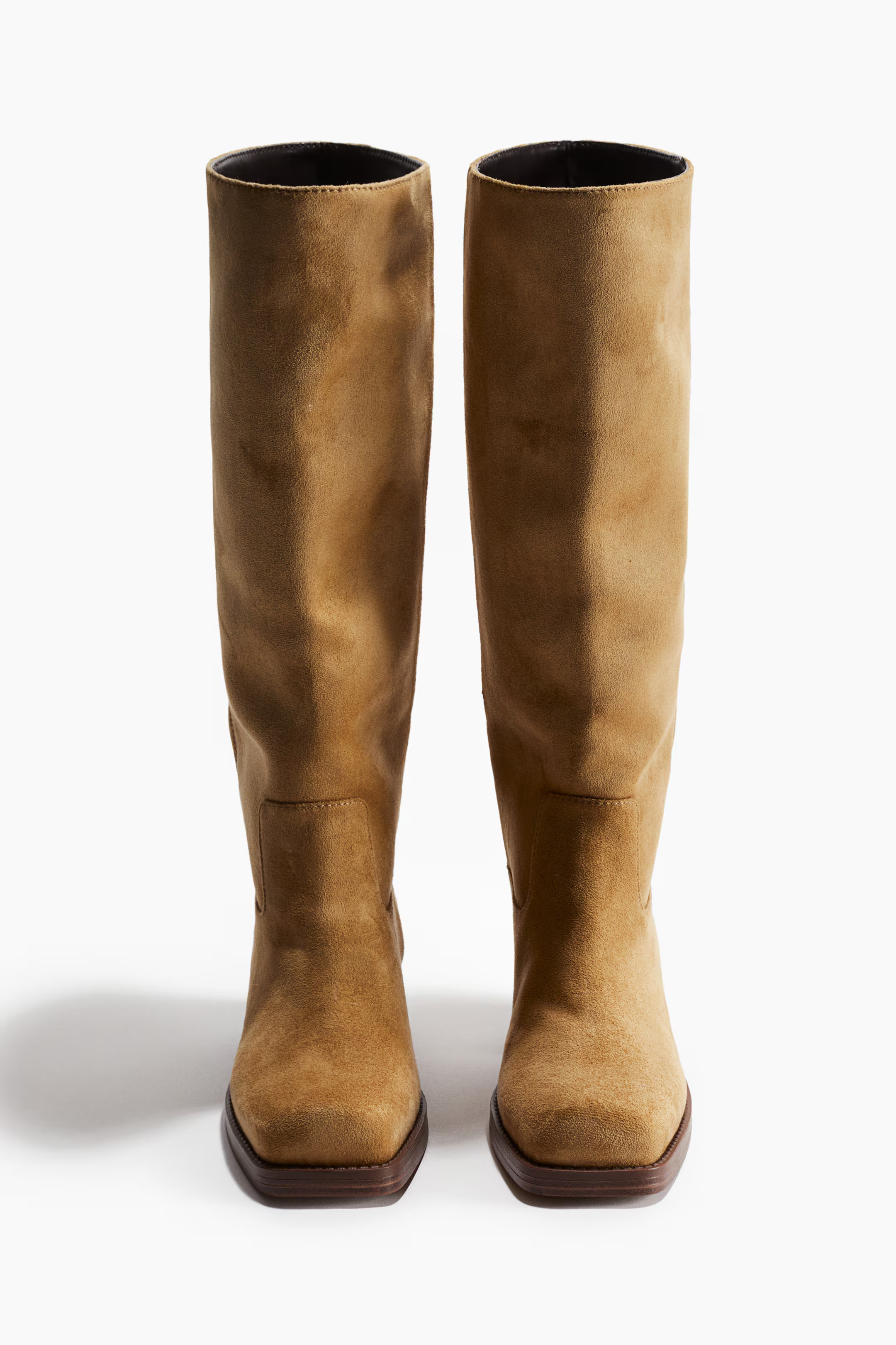 Knee-high biker boots | H&M (UK, MY, IN, SG, PH, TW, HK)