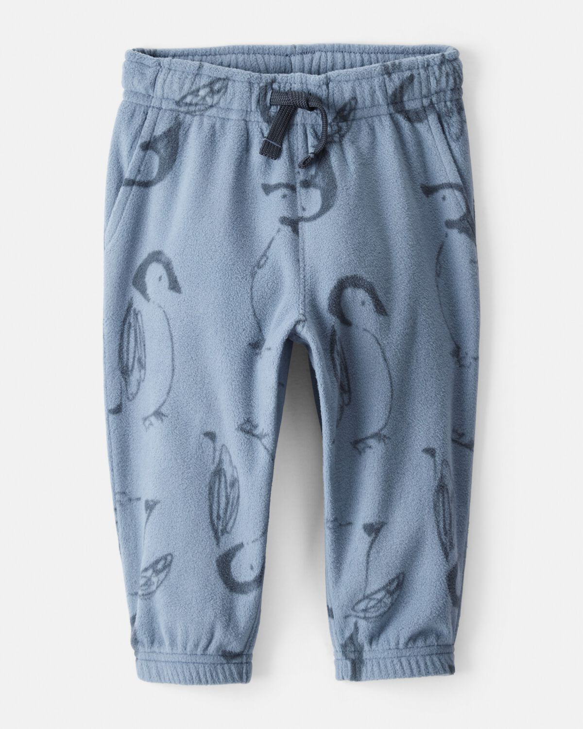 Baby Boy Penguin Fleece Joggers - Blue | Carter's Inc