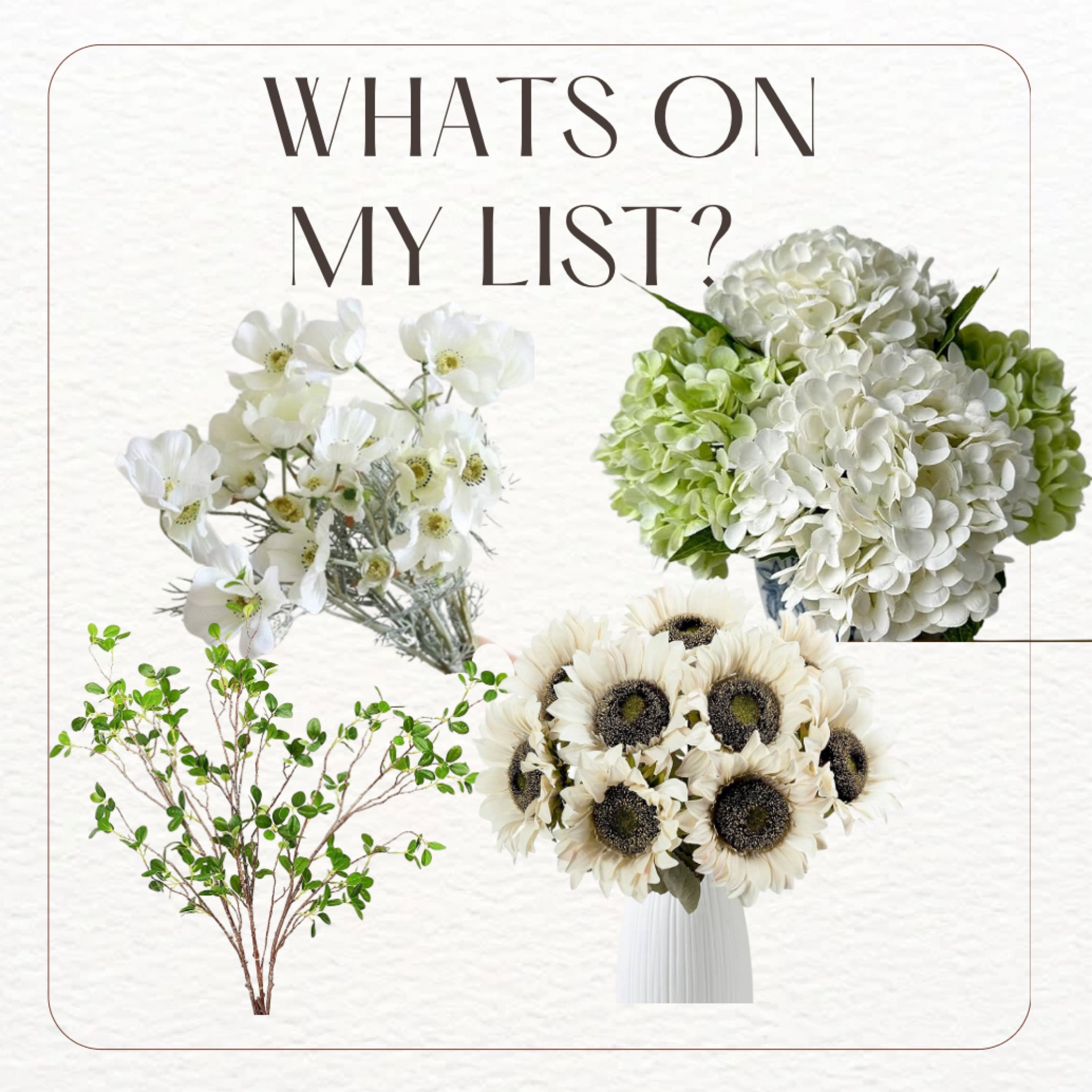 Simply beautiful florals for Summer. Greenery looking like it was picked right off of the tree as well as some realistic faux florals for the summer months. 

#LTKSeasonal #LTKhome #LTKstyletip