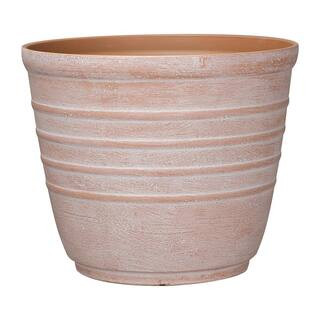 14.5 in. Dia Terracotta Round Kemi Planter (2-Pack) PTI9414TTJ - The Home Depot | The Home Depot