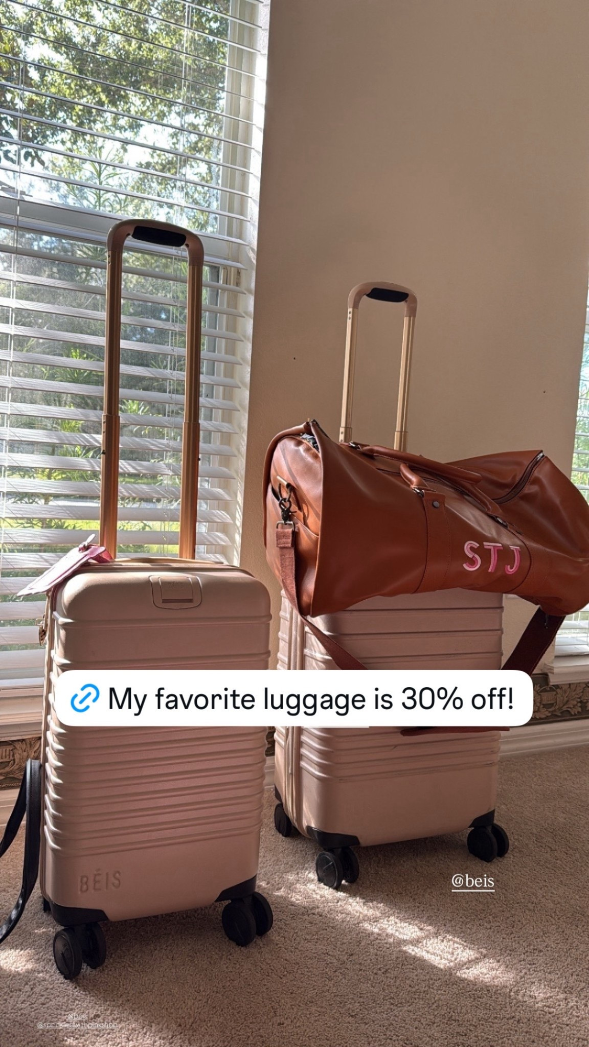 Beis luggage is 30% off!!! 

#LTKCyberWeek #LTKSaleAlert #LTKTravel