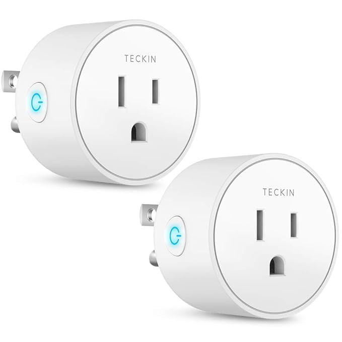 TECKIN Smart Plug Mini WiFi Outlet Wireless Socket Compatible with Alexa & Google Home, WiFi Sock... | Amazon (CA)