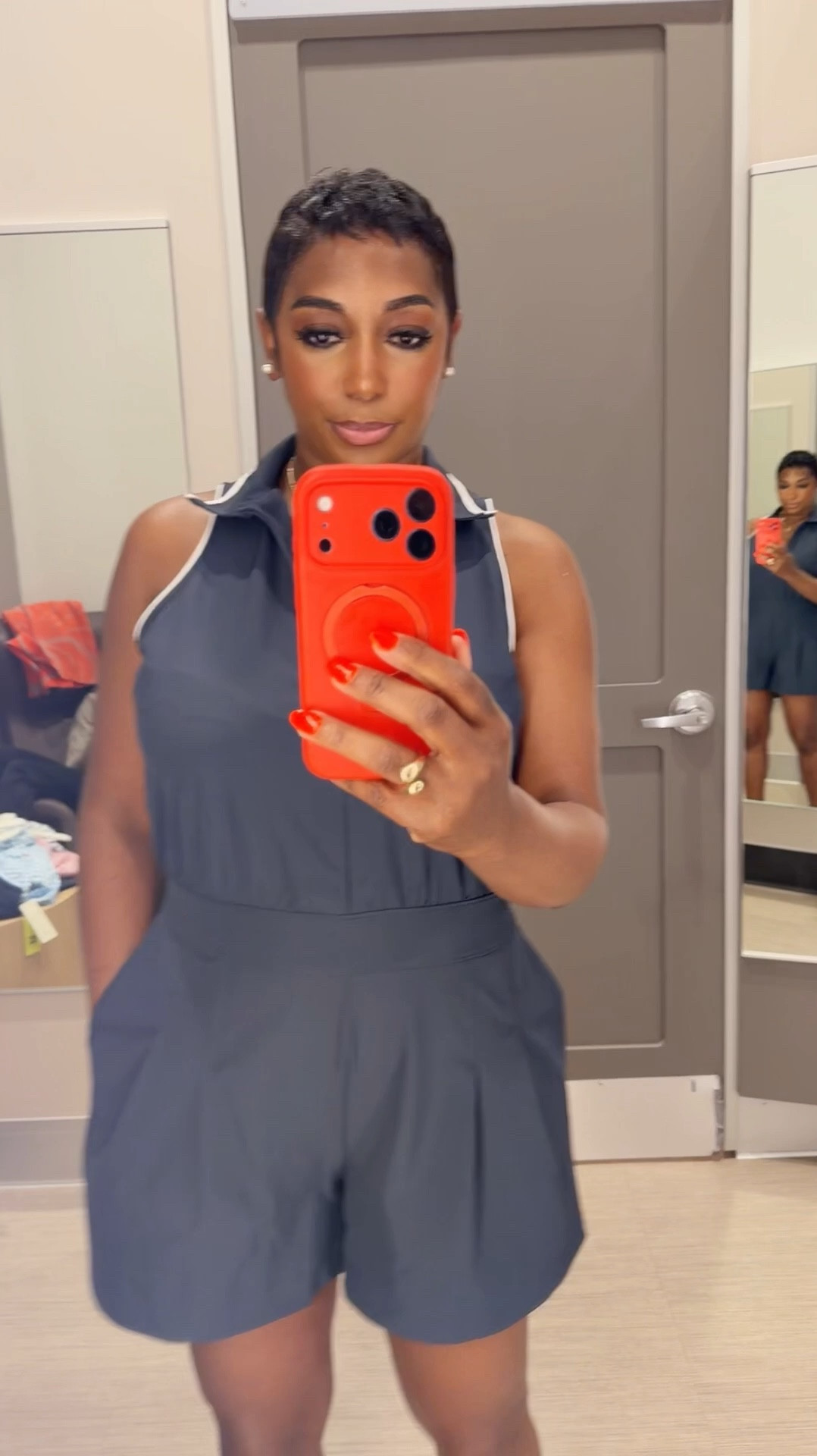 Navy romper giving “wealthy woman with a full calendar and zero chaos.” 🎾✨

 Target keeps sneaking these polished little pieces into my cart like they pay rent here. The fit? Easy. The pockets? Necessary. The energy? CEO headed to grab an iced coffee.

#TargetStyle #TargetFinds #TargetFashion #SummerStyle #EverydayLuxury #OOTD #RomperSeason #StyledByAshleyJ #EffortlessStyle #TargetRun


#LTKTravel #LTKootd #LTKBeauty