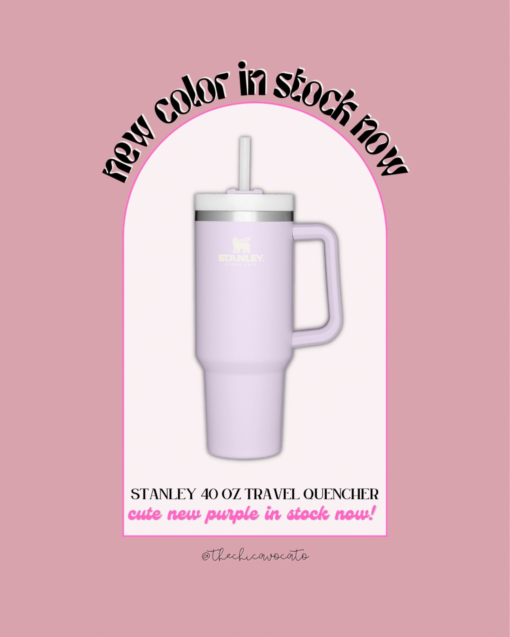 NEW PURPLE STANLEY CUP! 
Available now - RUN! 

#LTKunder50 #LTKtravel #LTKSeasonal