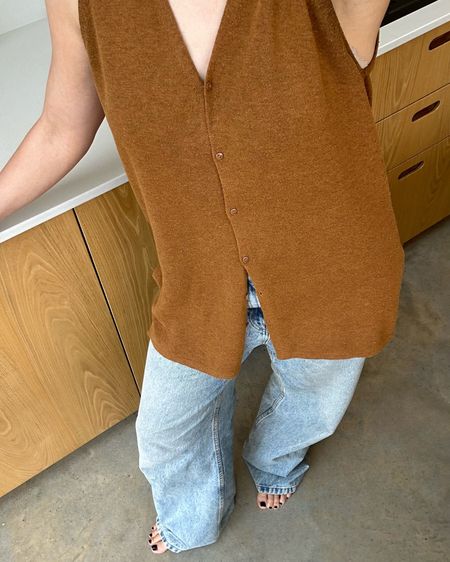 Such a great summer knitted vest - found a great dupe for it 🙌

#LTKuk #LTKsummer #LTKstyletip