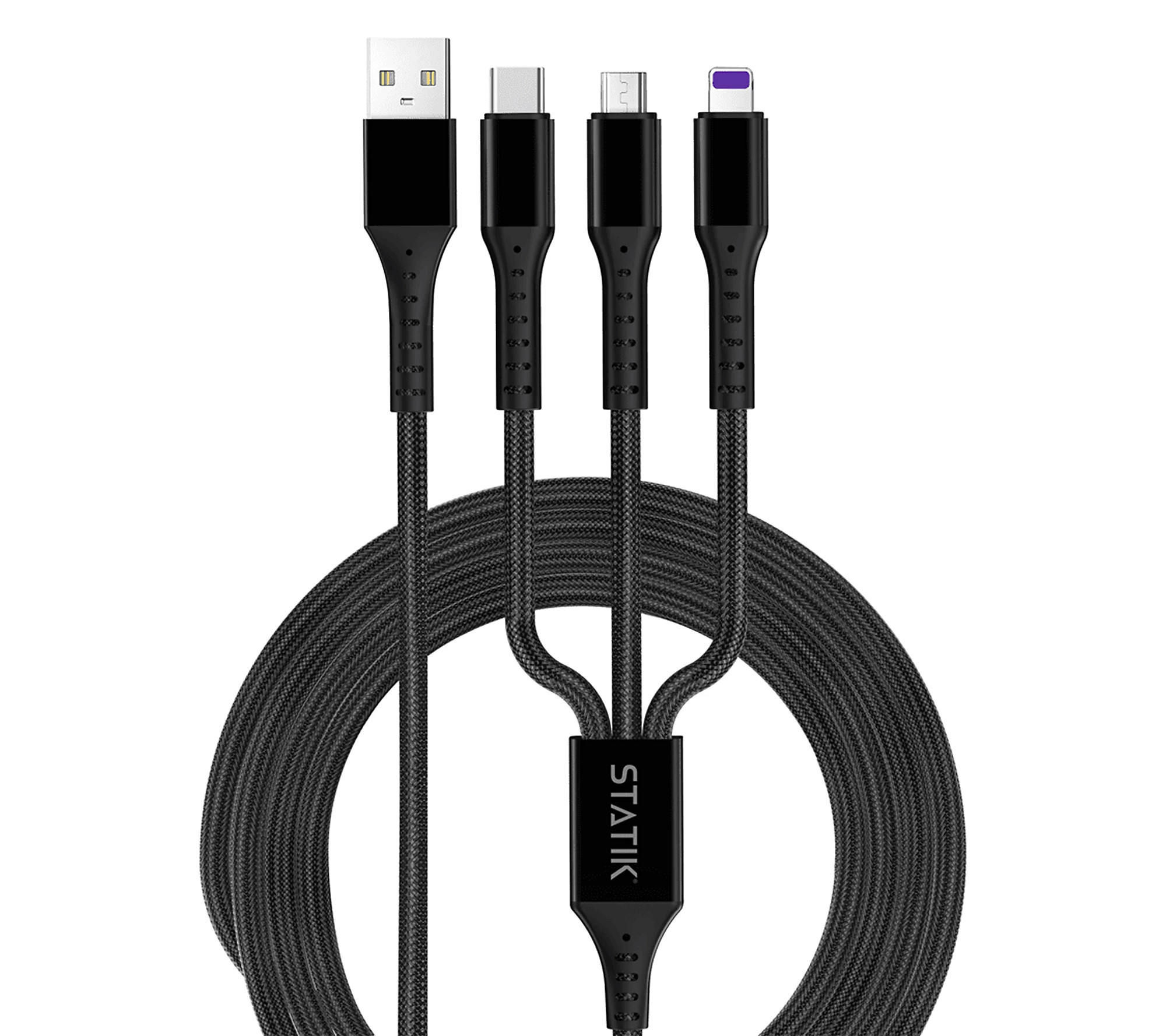 Statik HexCharge Universal Fast Charging Cable | QVC