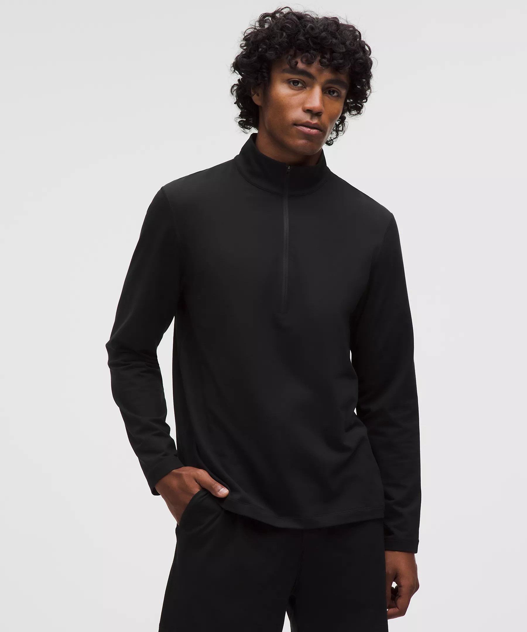 Soft Jersey Half Zip | Men's Long Sleeve Shirts | lululemon | Lululemon (US)