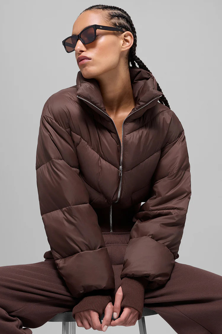 Cropped Atmosphere Puffer | Alo Yoga (US)