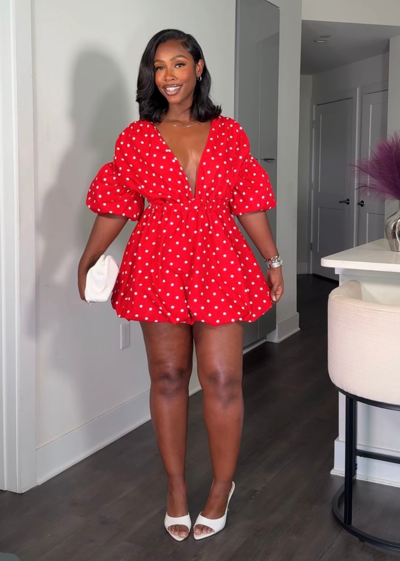Polka Dot princess! Omg this dress is so adorable. The perfect event dress ♥️ I just paired this dress with my white mules and voila 😍

#LTKootd #LTKgrwm #LTKSeasonal