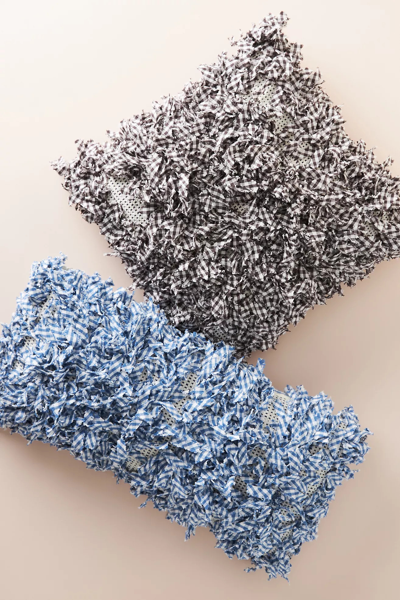 Textured Gingham Pillow | Anthropologie (US)