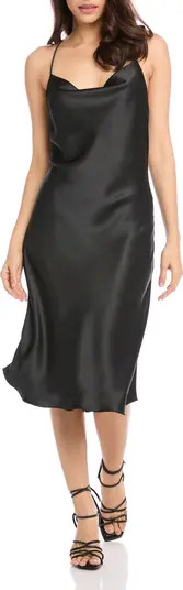 FIFTEEN TWENTY Bias Cut Cowl Neck Racerback Slipdress | Nordstrom | Nordstrom