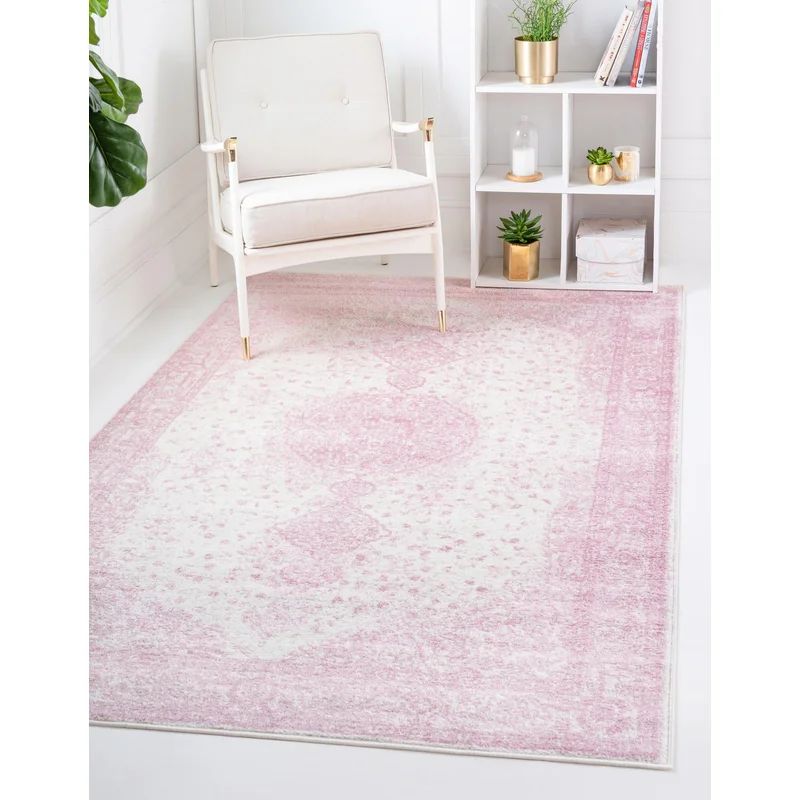 Pat Oriental Pink Area Rug | Wayfair North America