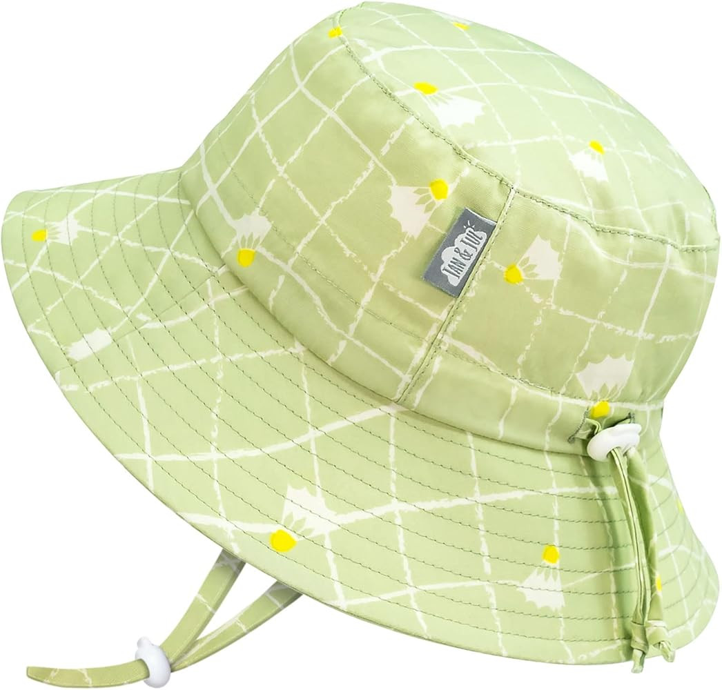 JAN & JUL Girls' Grow-with-Me Cotton Bucket Sun-Hats for Baby and Kids | Amazon (US)