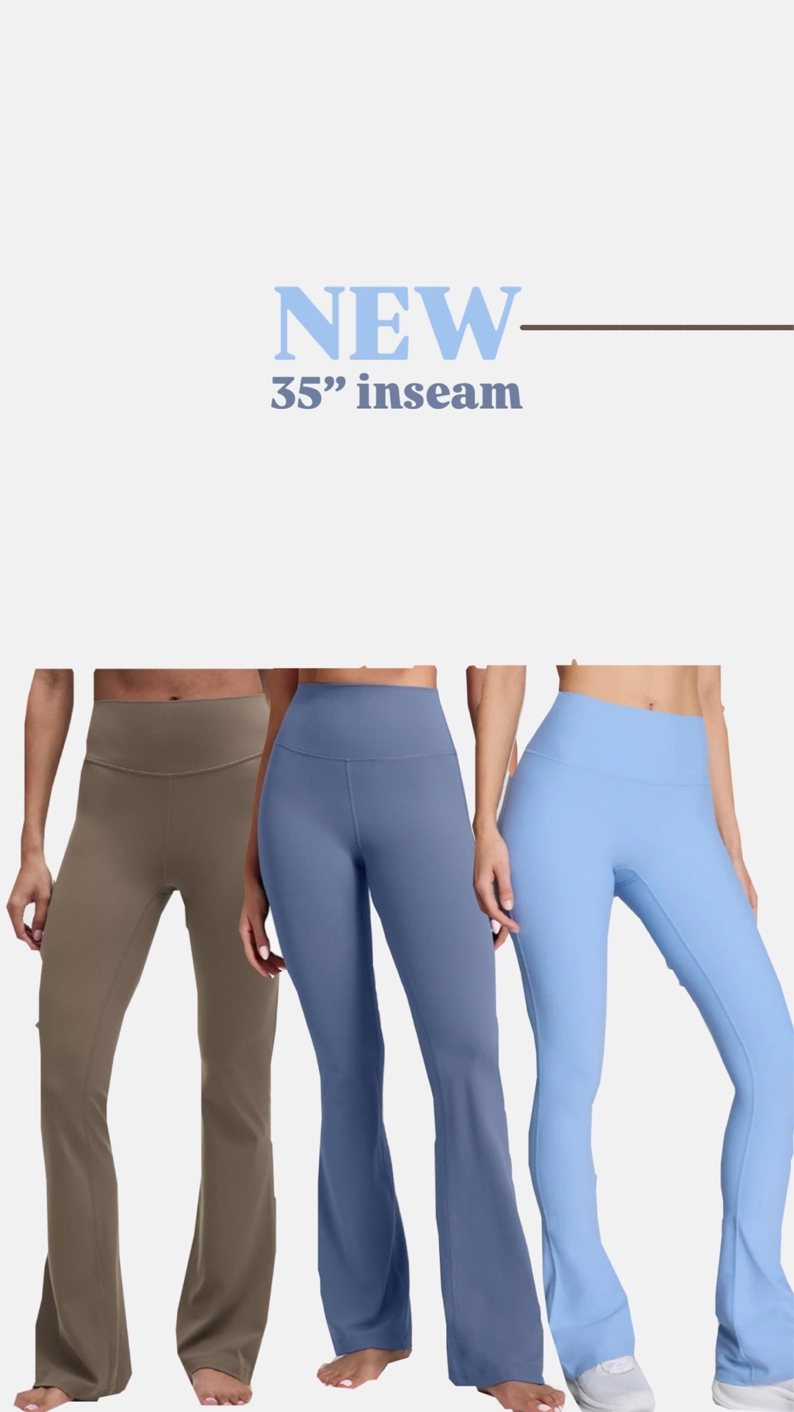 35” inseam yoga pants- activewear

#LTKActive #LTKTall #LTKSaleAlert